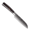 Japoński nóż Santoku Kostell Kuroi 7Cr17 58-60 HRC 24,4cm