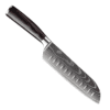 Japoński nóż Santoku Kostell Kuroi 7Cr17 58-60 HRC 30,9cm