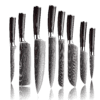 Kostell Kōgō 8-Set Shido + Yūzā + Nakiri + Santoku + Santoku Small + Pankū + Honē + Muita - zestaw ośmiu japońskich noży